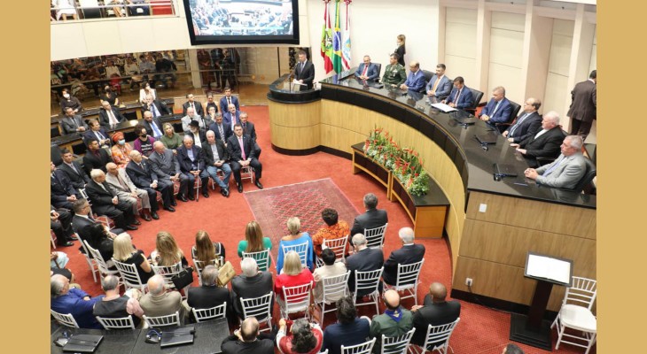 Câmara realiza Sessão Solene em homenagem aos 349 anos de Florianópolis