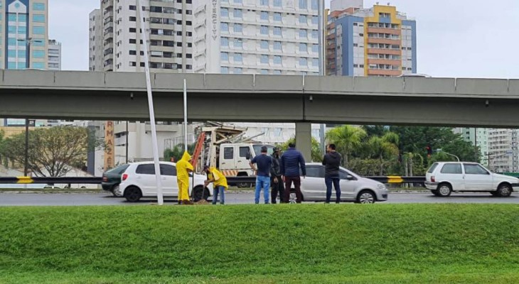 Acesso ao Parque Náutico irá contar com faixa de pedestres e semáforo