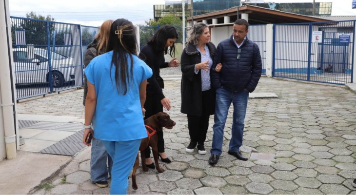 Presidente Interina da Câmara visita a Diretoria de Bem-Estar Animal (Dibea)