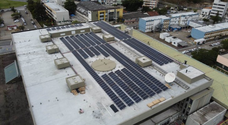 Usina de geração solar da Alesc entra em operação