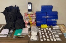 Mais de 18kg de drogas são apreendidos em Florianópolis