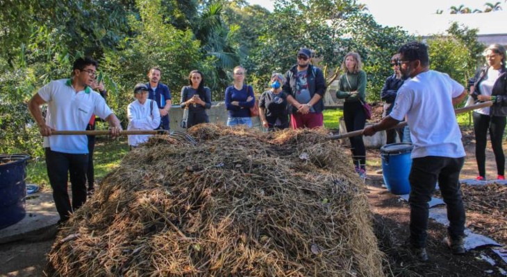 Boas práticas na gestão de orgânicos em Floripa servem de exemplo em evento da região metropolitana