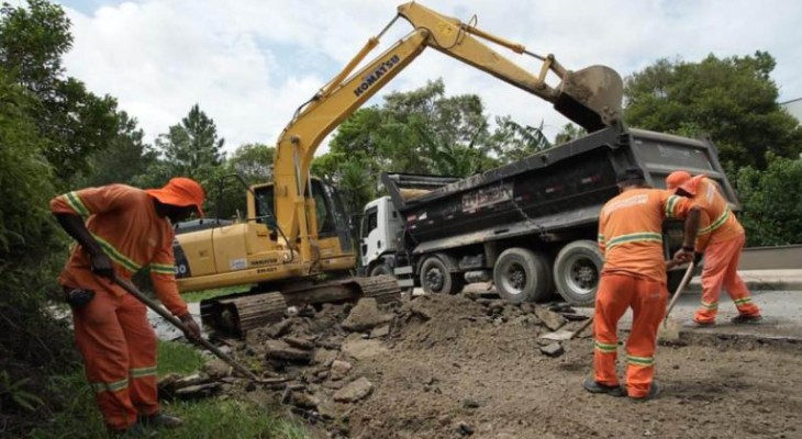 Prefeitura reforça trabalhos de recuperação dos estragos feitos pelas chuvas