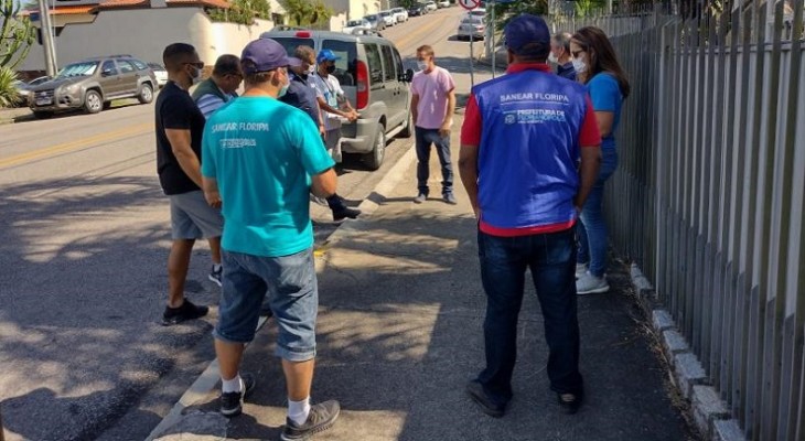 Blitz Sanear fiscaliza imóveis com esgoto irregular no Centro e em Coqueiros